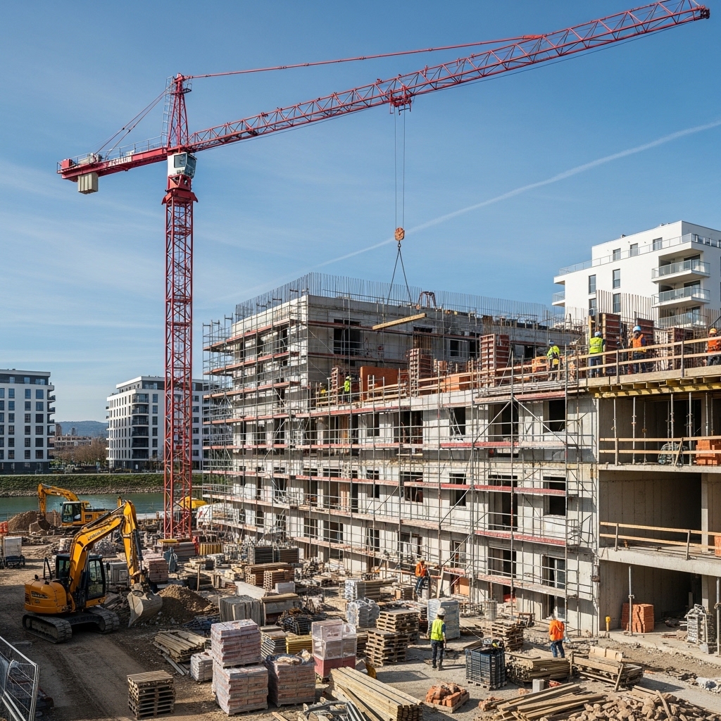 Bourg-lès-Valence Construction