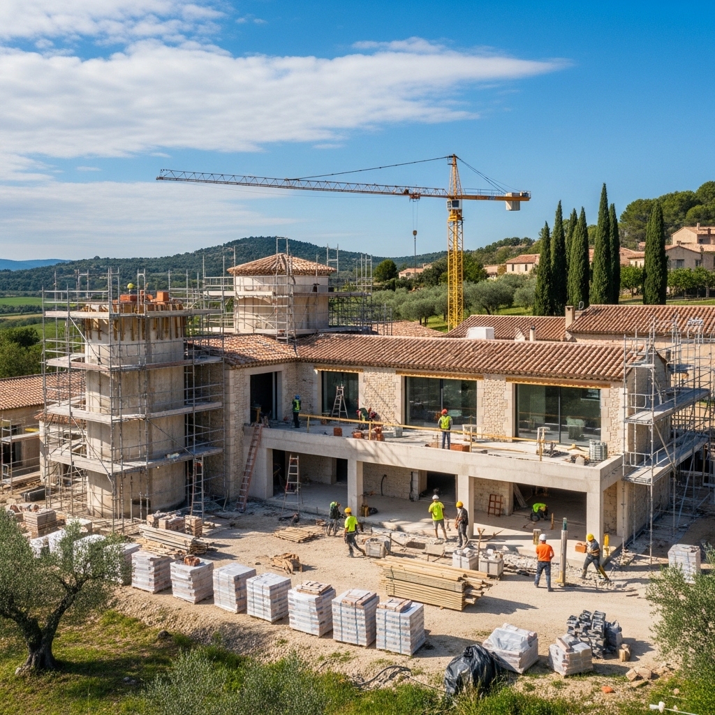 Dieulefit Villa Construction