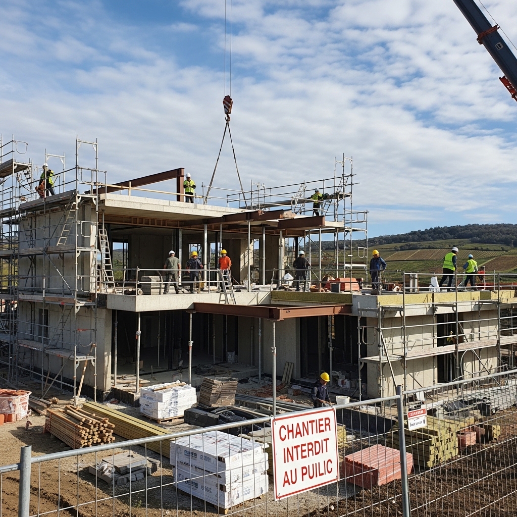 Le Pouzin Villa Construction