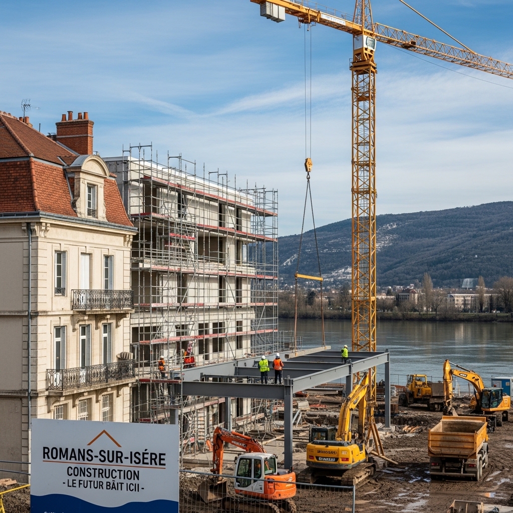 Romans-sur-Isère Construction