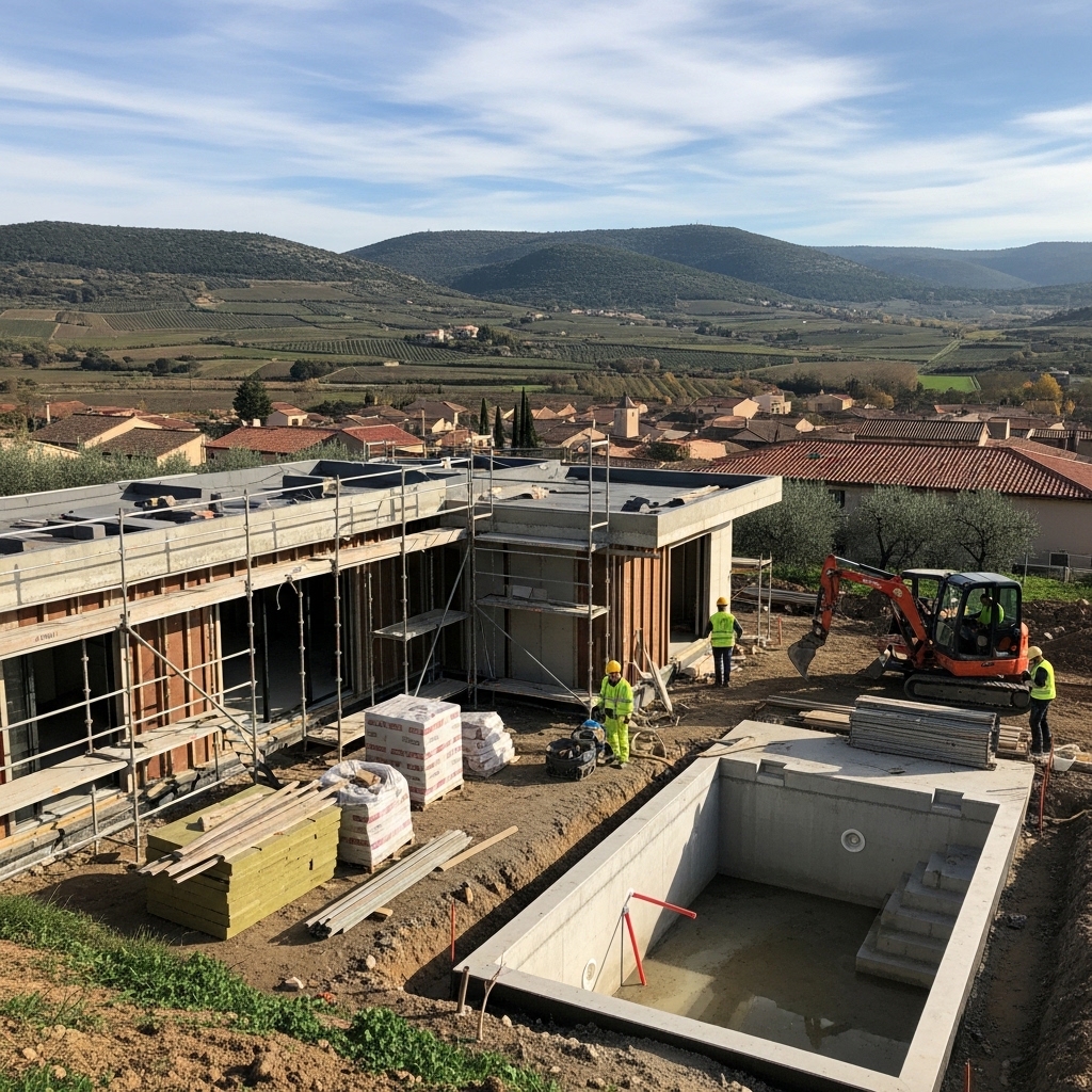 Saint-Marcel-lès-Valence Villa Construction