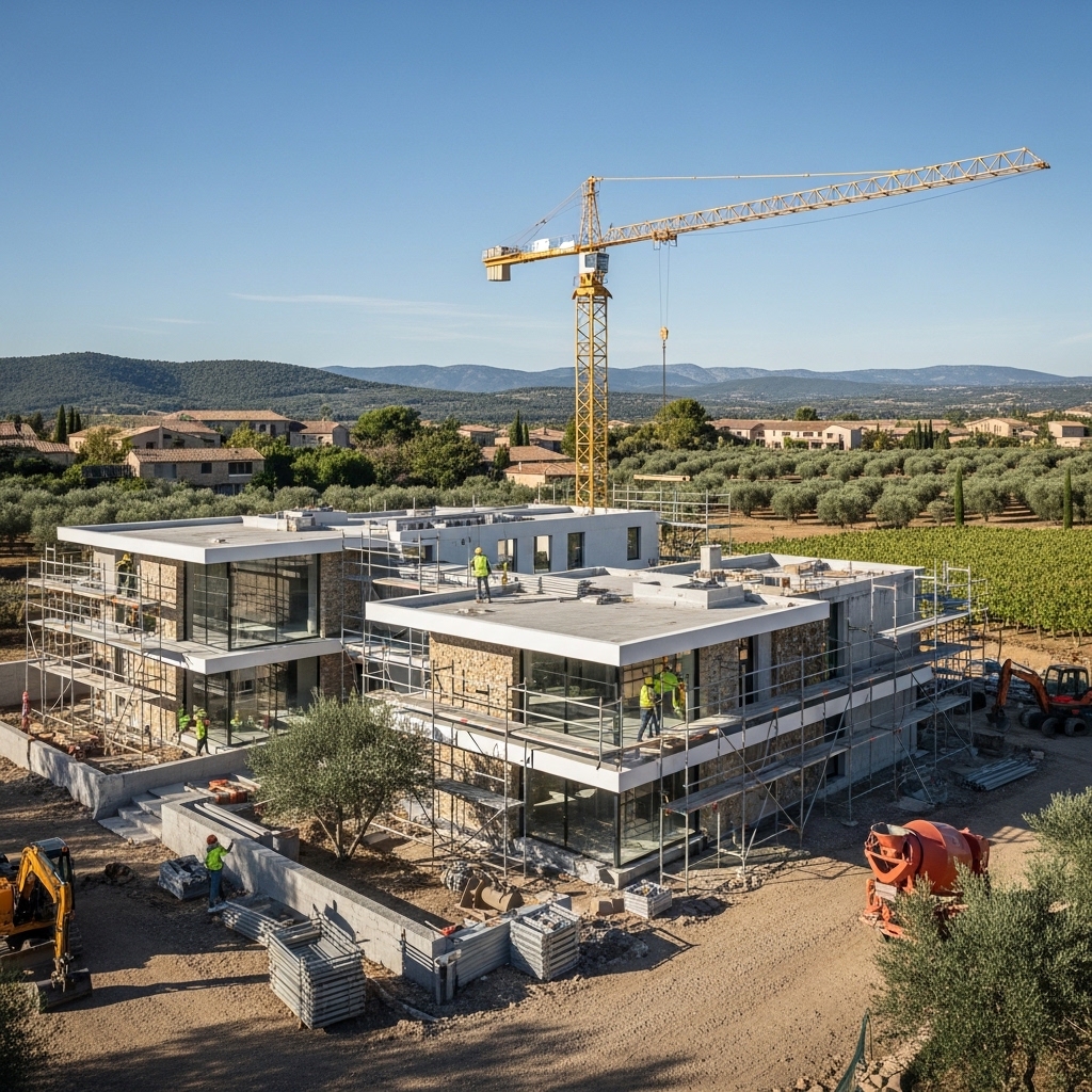 Saint-Paul-Trois-Châteaux Villa Construction