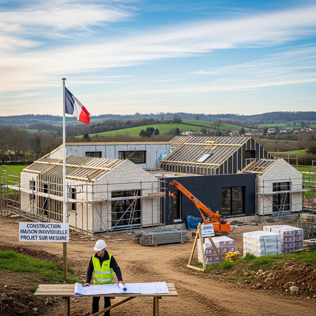 Construction maison individuelle sur mesure en France