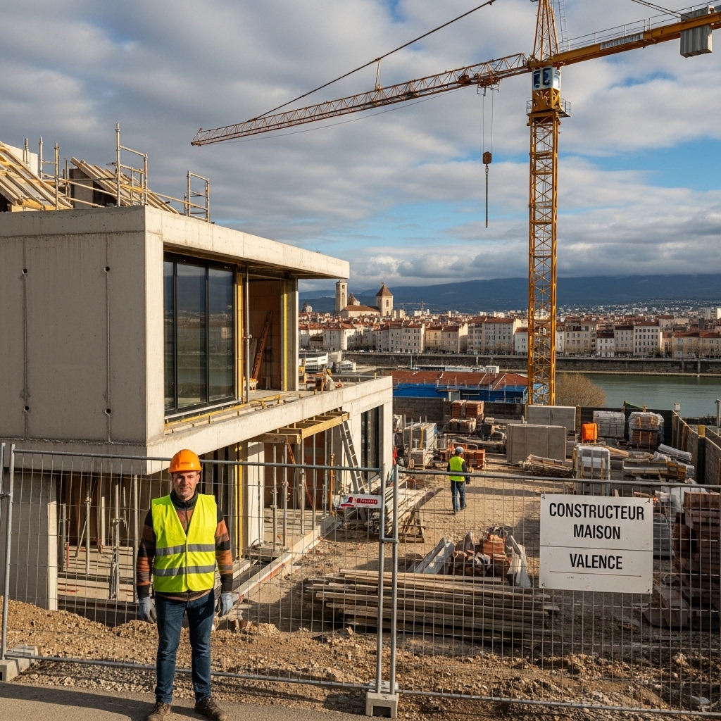 Maisons Modernes avec Suivi Complet de Chantier