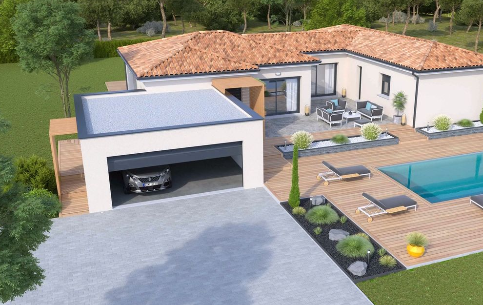 Villa Communay 90 m² avec 3 chambres et garage
